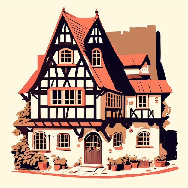 german homes cliparts