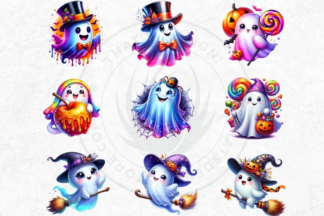 ghosts cliparts 2024