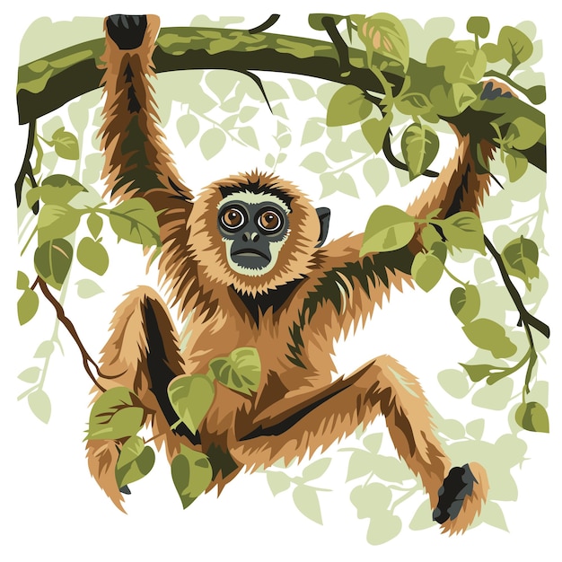 gibbon cliparts