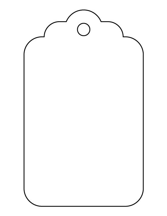 Free Gift Tag Outline Download Free Gift Tag Outline Png Images Free 