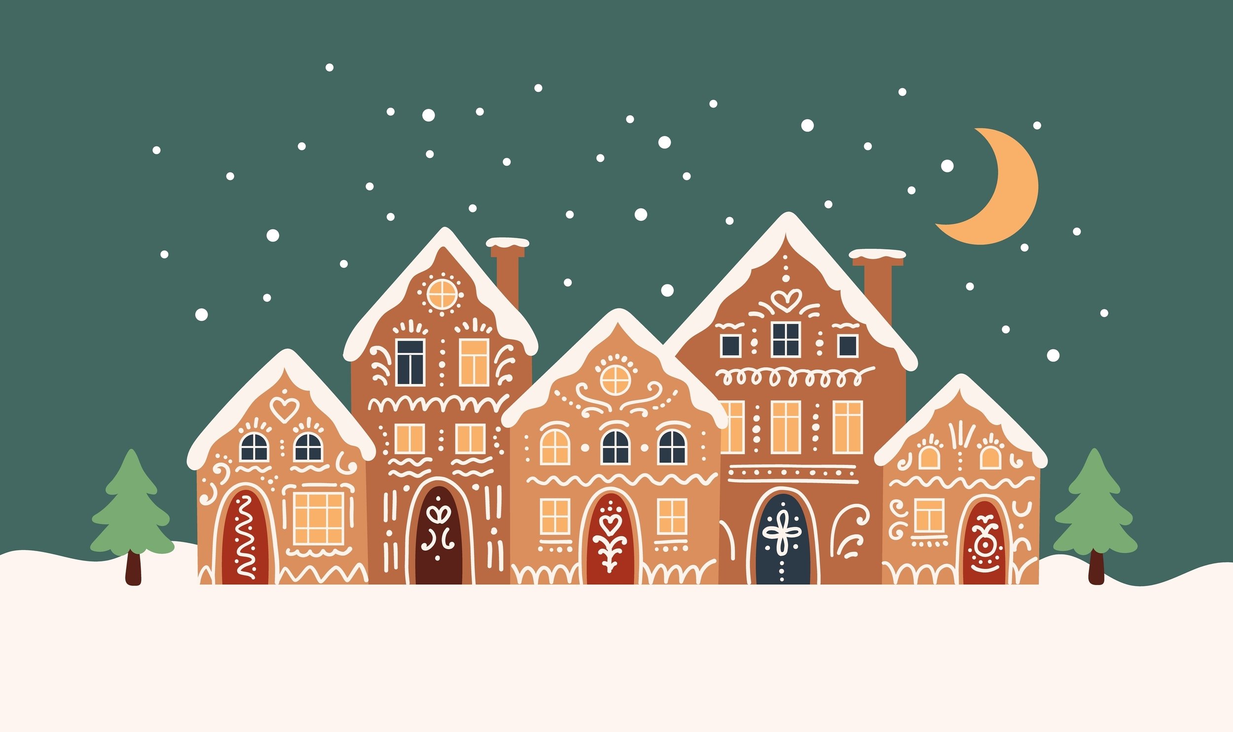 gingerbread house clip art 2024