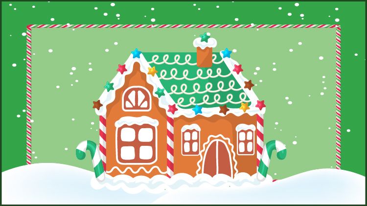 gingerbread house cliparts 2024
