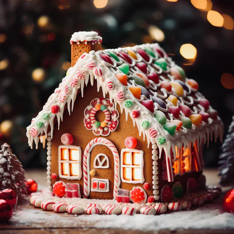 gingerbread house