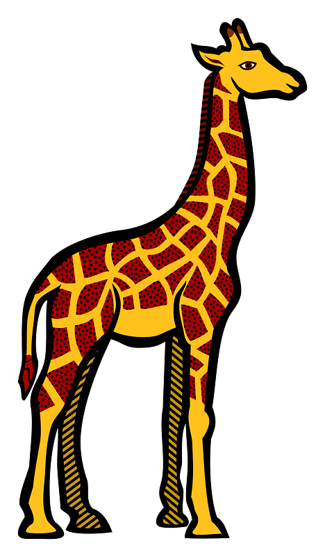 giraffe cliparts