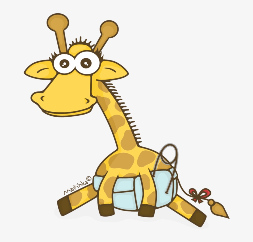 giraffe diaper cliparts