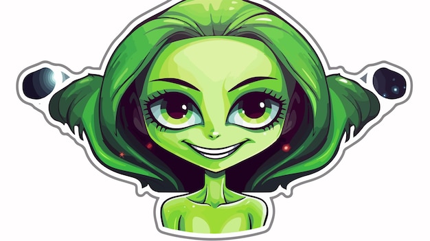 girl alien cliparts 2024