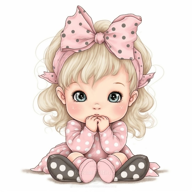 girl baby clipart