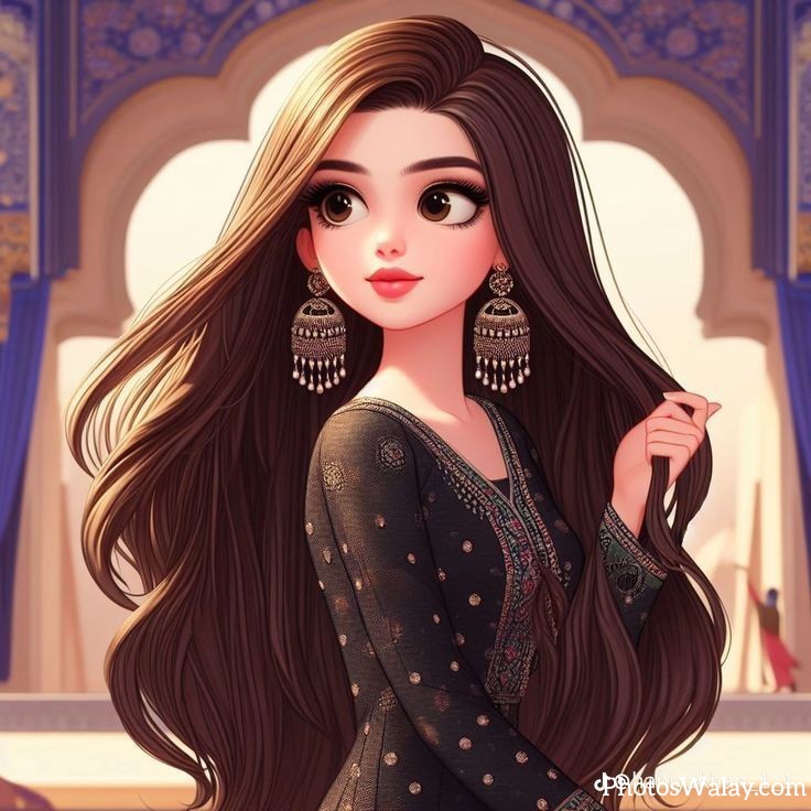 750+) Stylish Cartoon Girls DP Photos Images Pictures &amp; Wallpapers ...