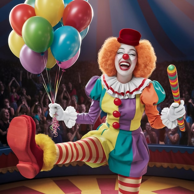 girl clown pictures