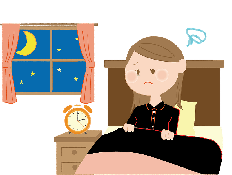 girl insomnia cliparts