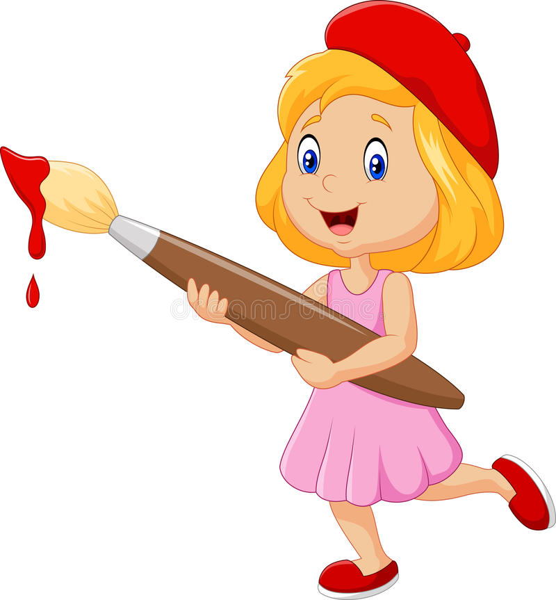 girl paint cliparts 2024