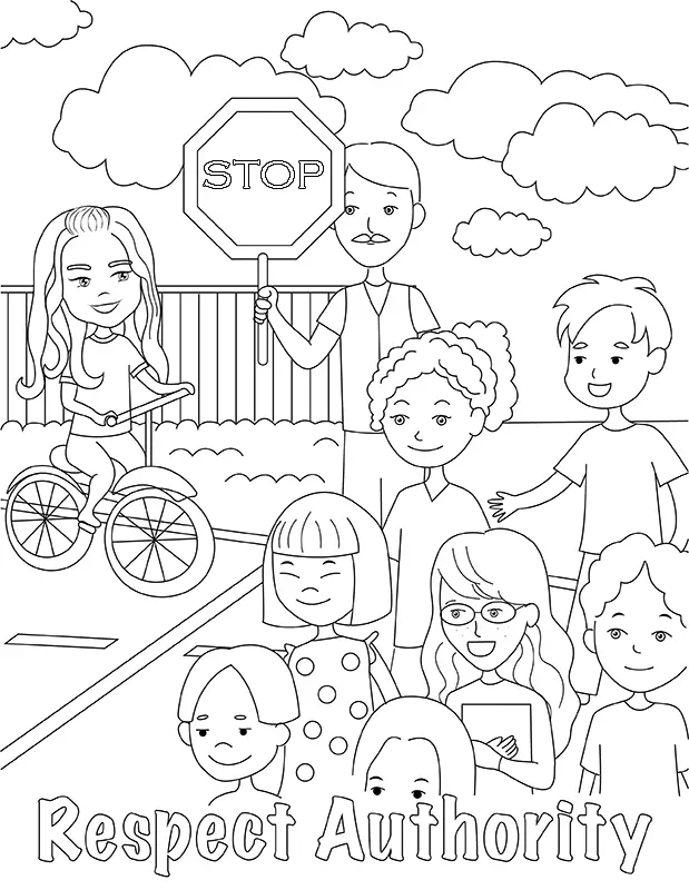 girl scout law coloring pages