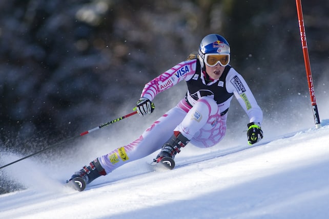 girl skiers