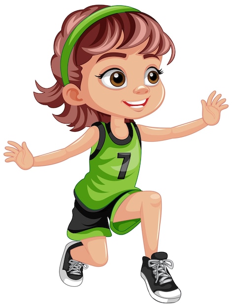 girl sports cliparts