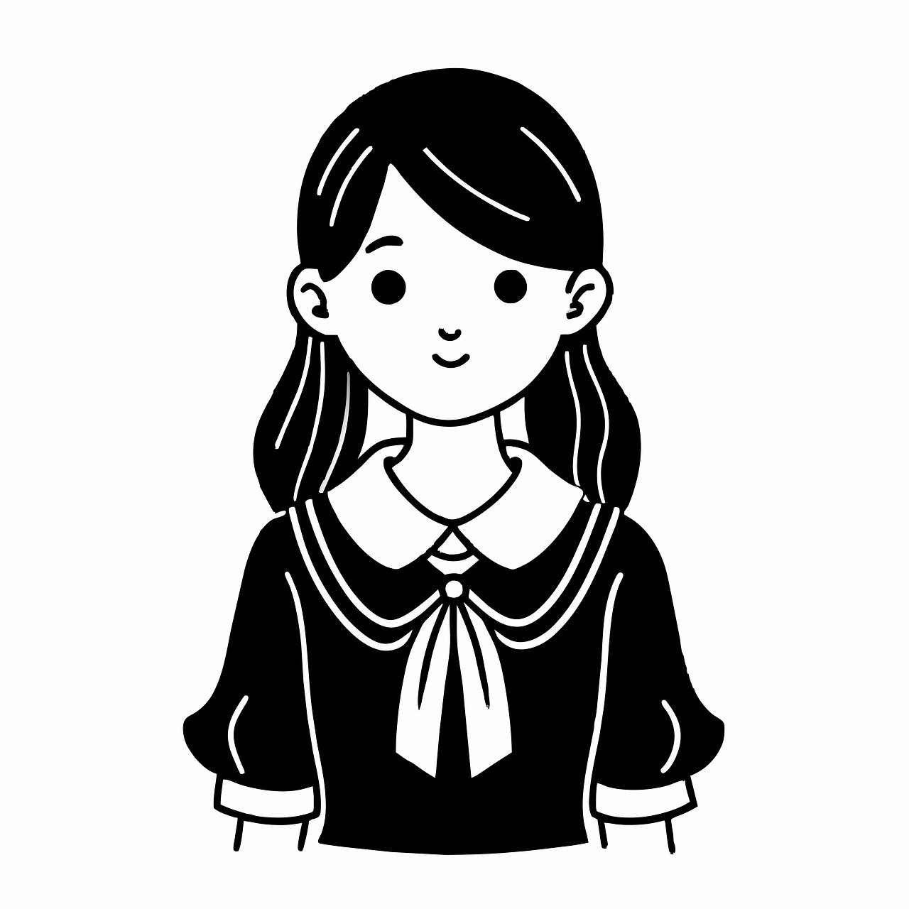 girl student clipart 2024