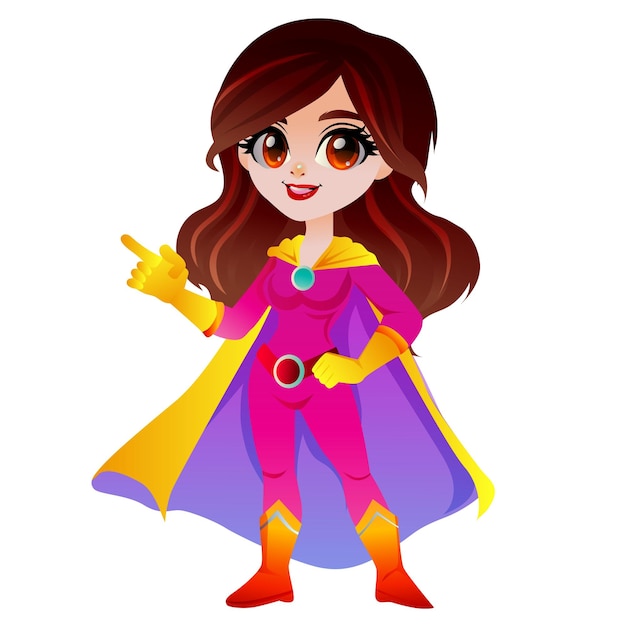 girl superhero clipart 2024