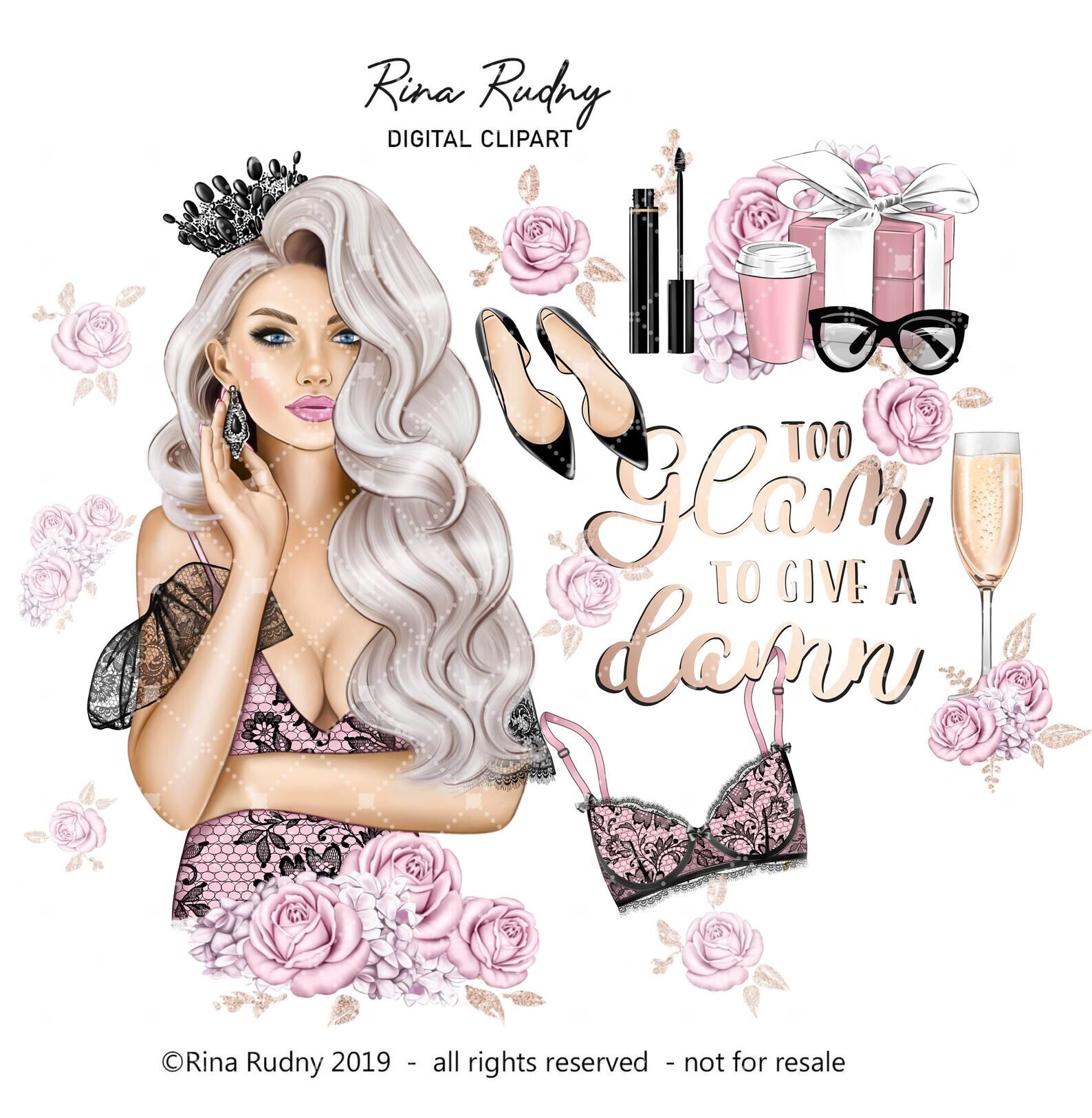 glamour cliparts