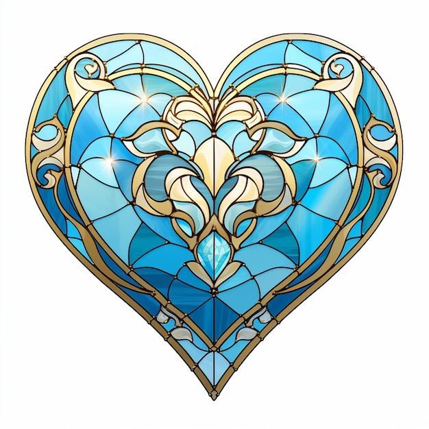 glass heart cliparts 2024