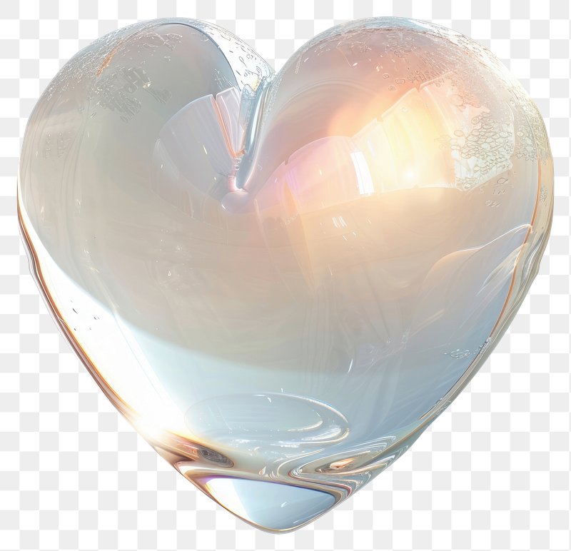 glass heart cliparts 2024