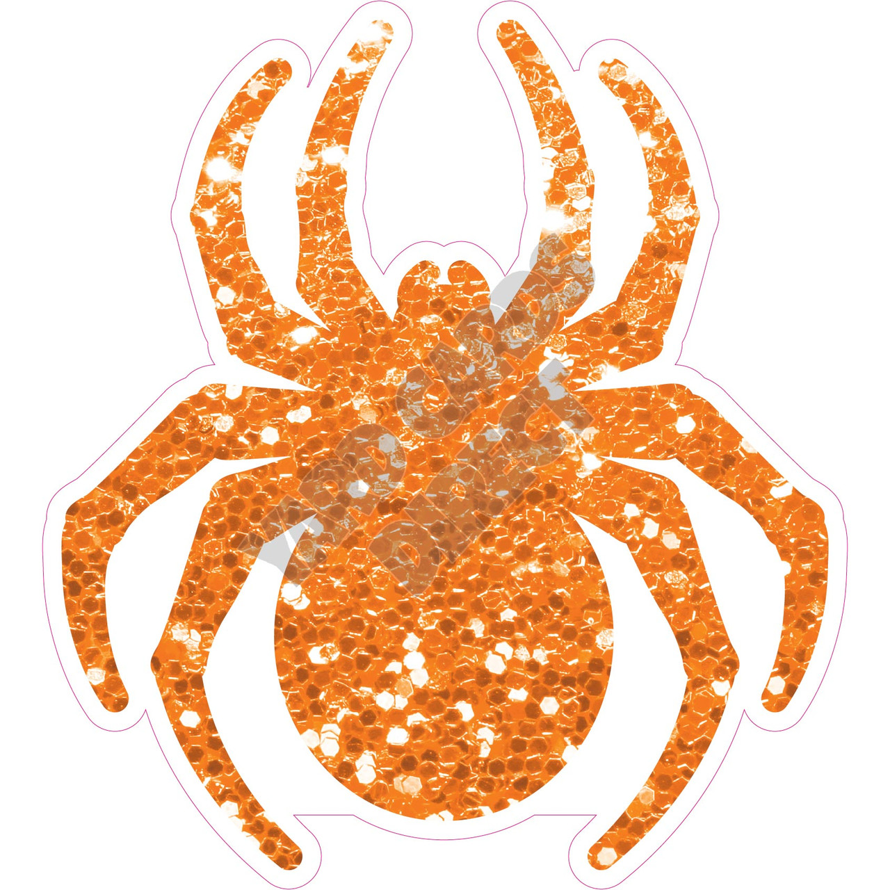 glitter spider cliparts