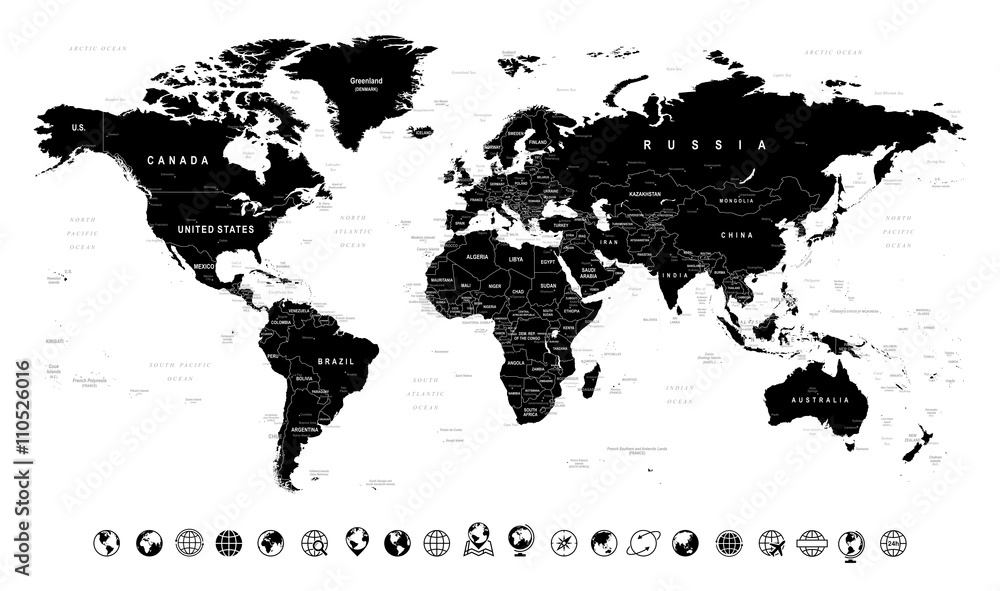 globe cliparts black 2024
