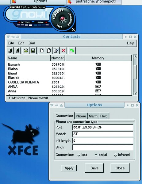 Mobiltelefone und Linux - Gnokii - Pro-Linux