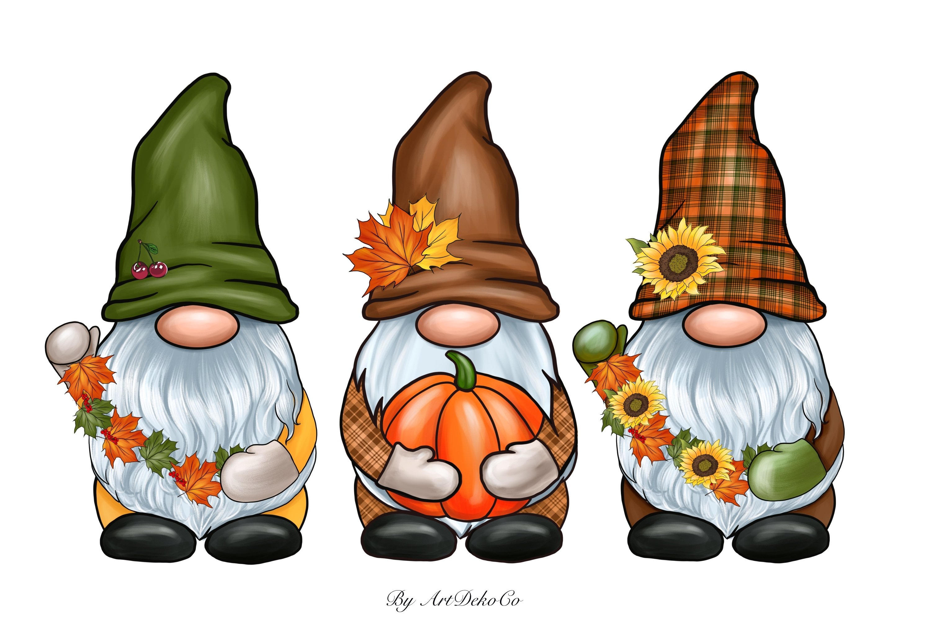 Fall Autumn Gnomes, Gnome Clipart Png