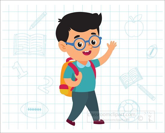 go to school clipart