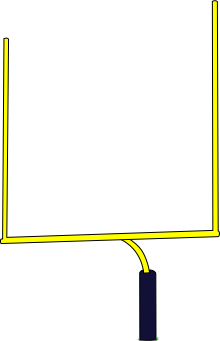 Goal Post Clip Art Image - ClipSafari