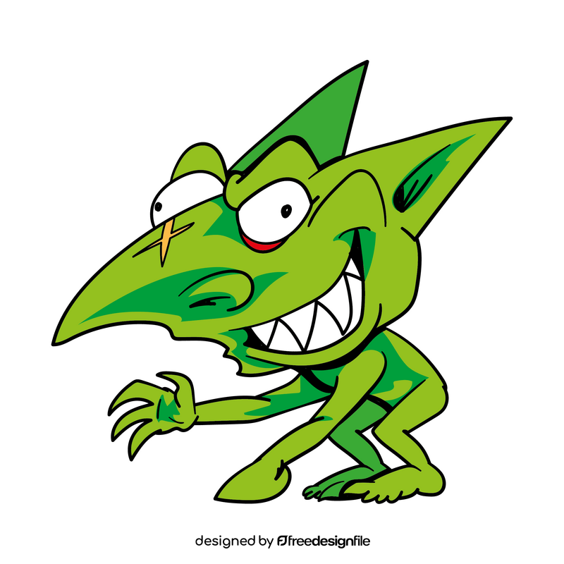 Goblin cartoon clipart free download