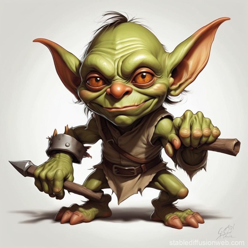Goblin Dibujo Animado | Stable Diffusion Online