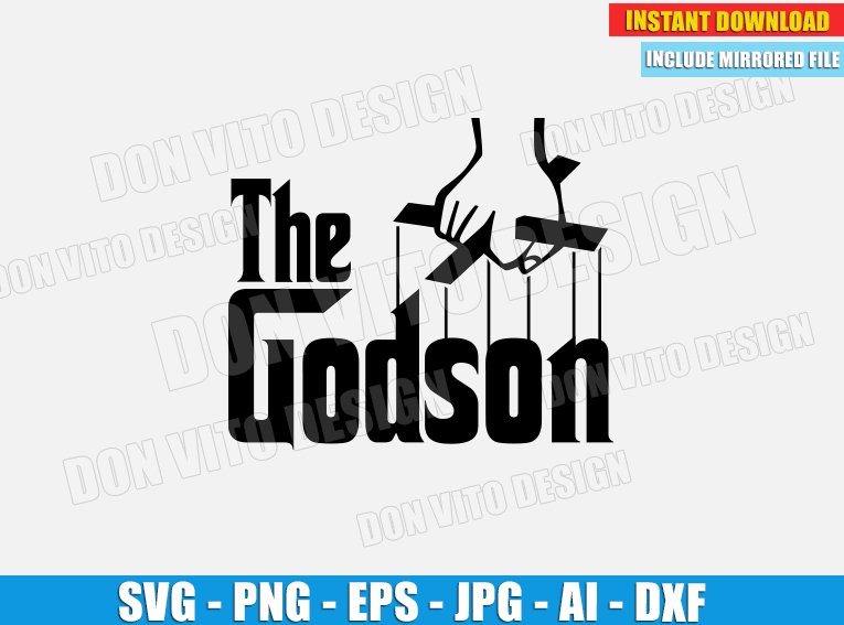 The Godson (SVG dxf png) The Godfather Movie Logo Cut Files Clipart