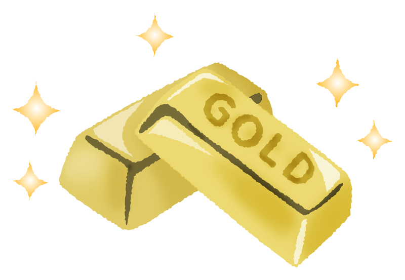 Gold bullion | Free Clipart Illustrations | Japaclip