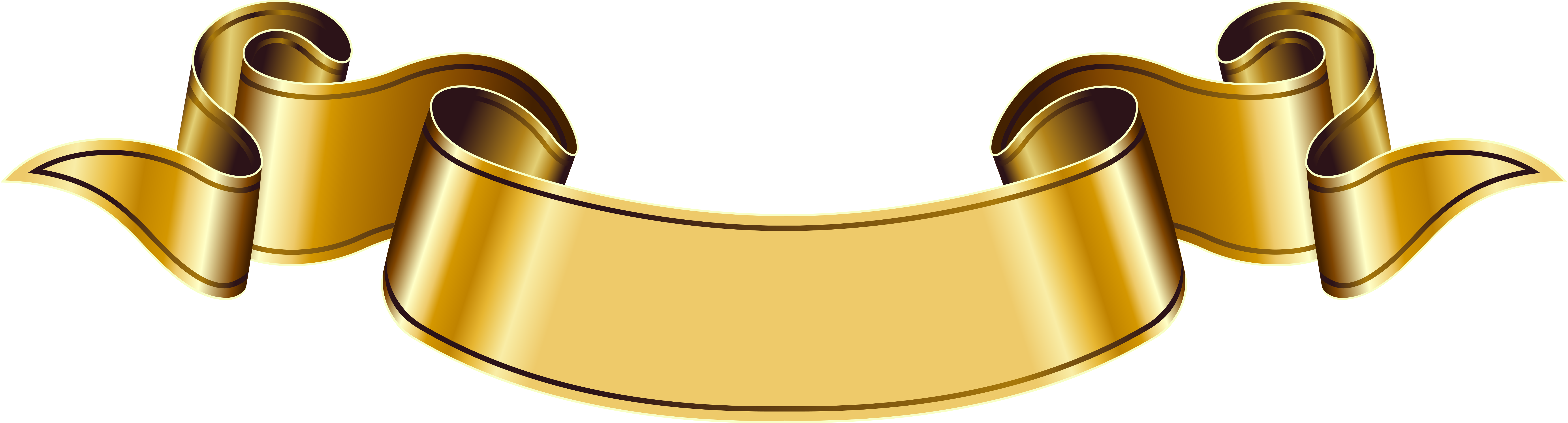Goldenes Band - Kostenlose Vektor-Clipart-Bilder auf clipart library.com