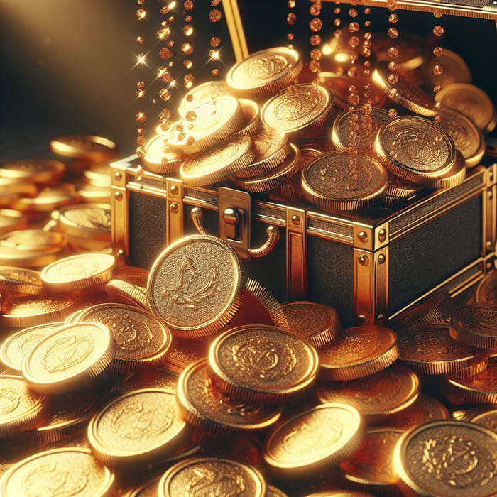 gold coins picture