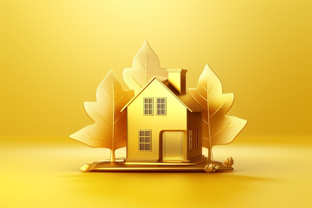 gold home cliparts
