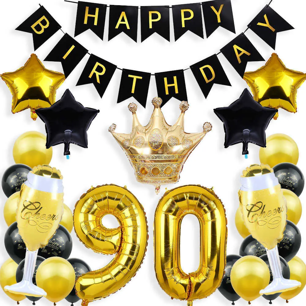 golden birthday cliparts 2024