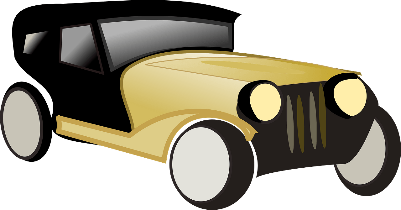 golden car cliparts
