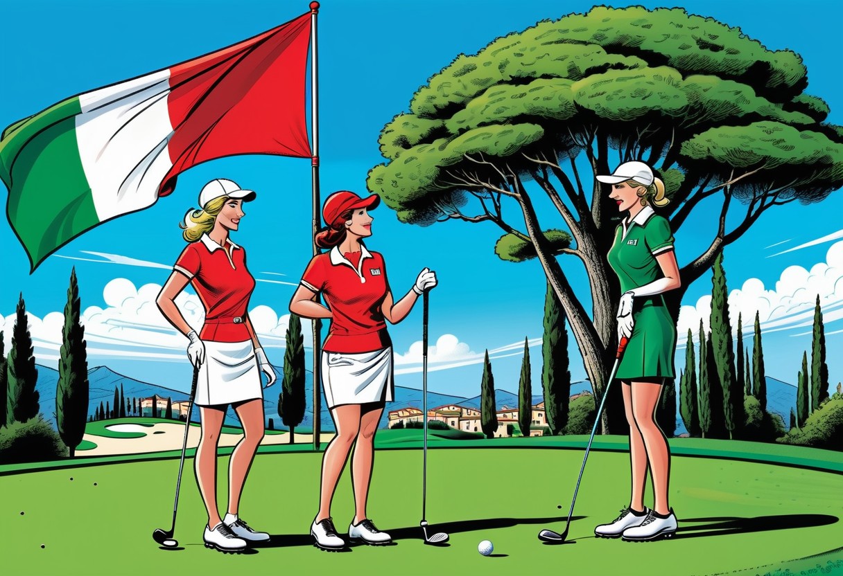 golf course clipart 2024