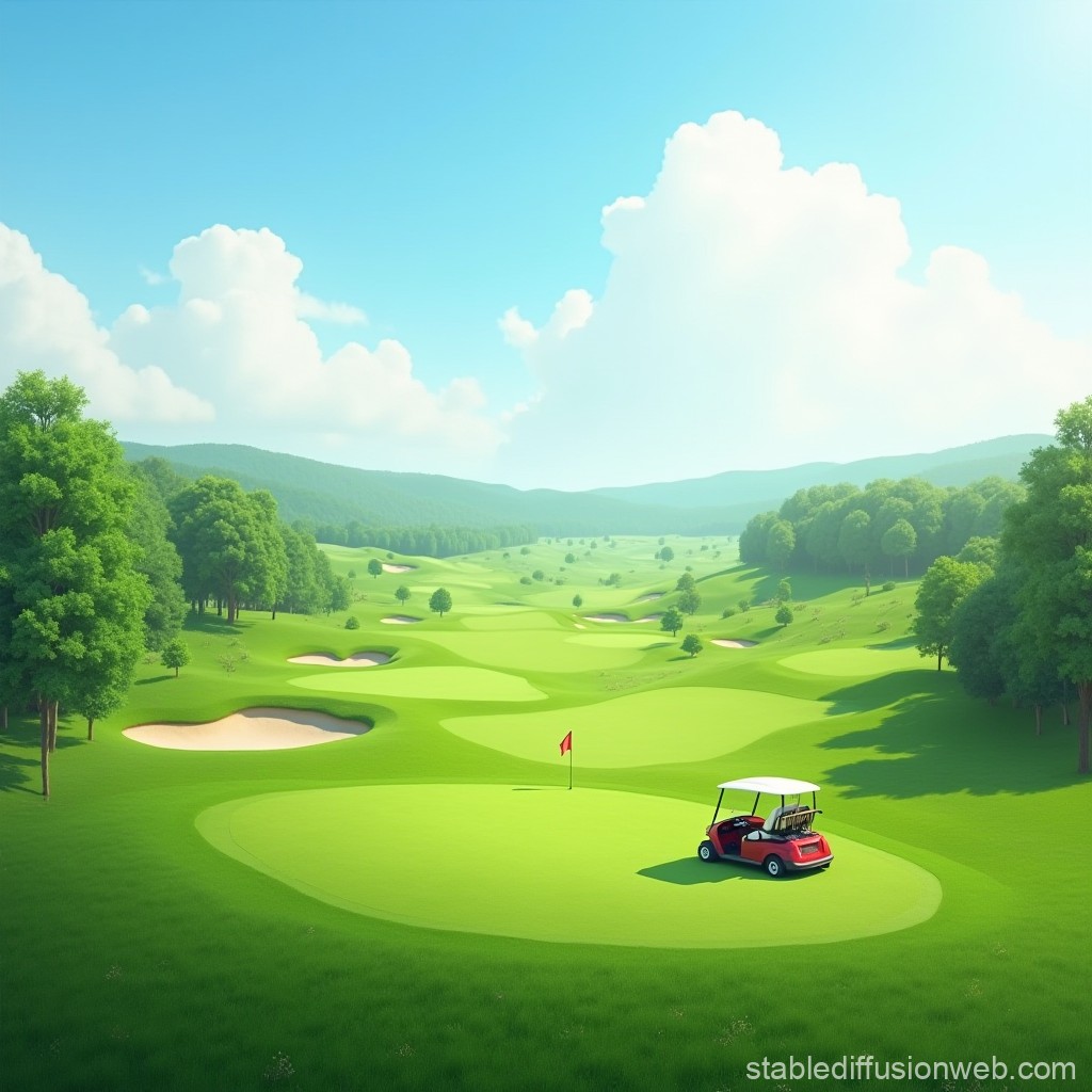 golf course cliparts 2024