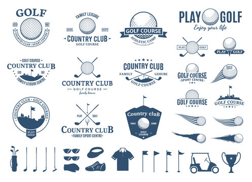 Golf Logo-Bilder: Stock-Fotos &amp; -Videos. | Adobe Stock