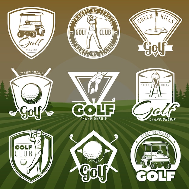 Golf Logo Bilder - Kostenloser Download auf clipart library
