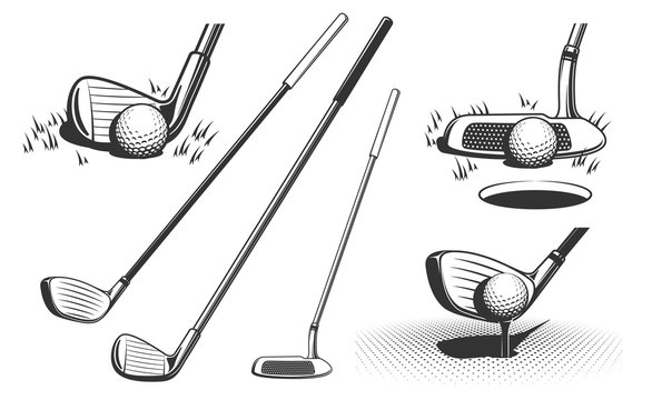 golf vector art
