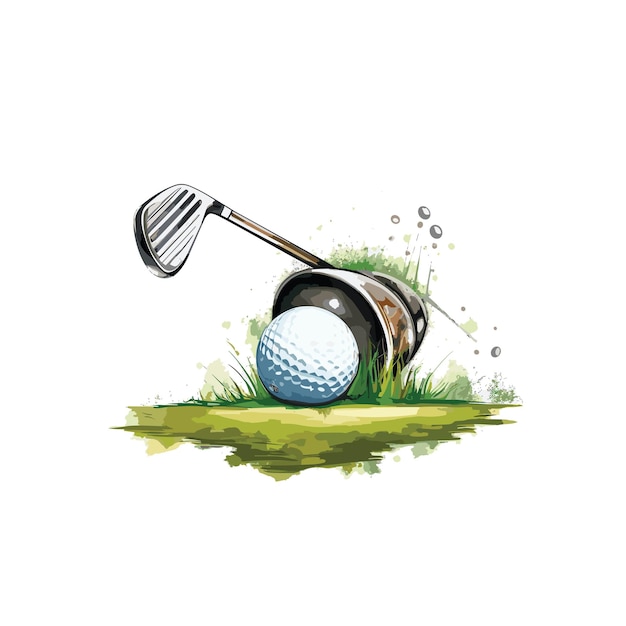 golf vector art