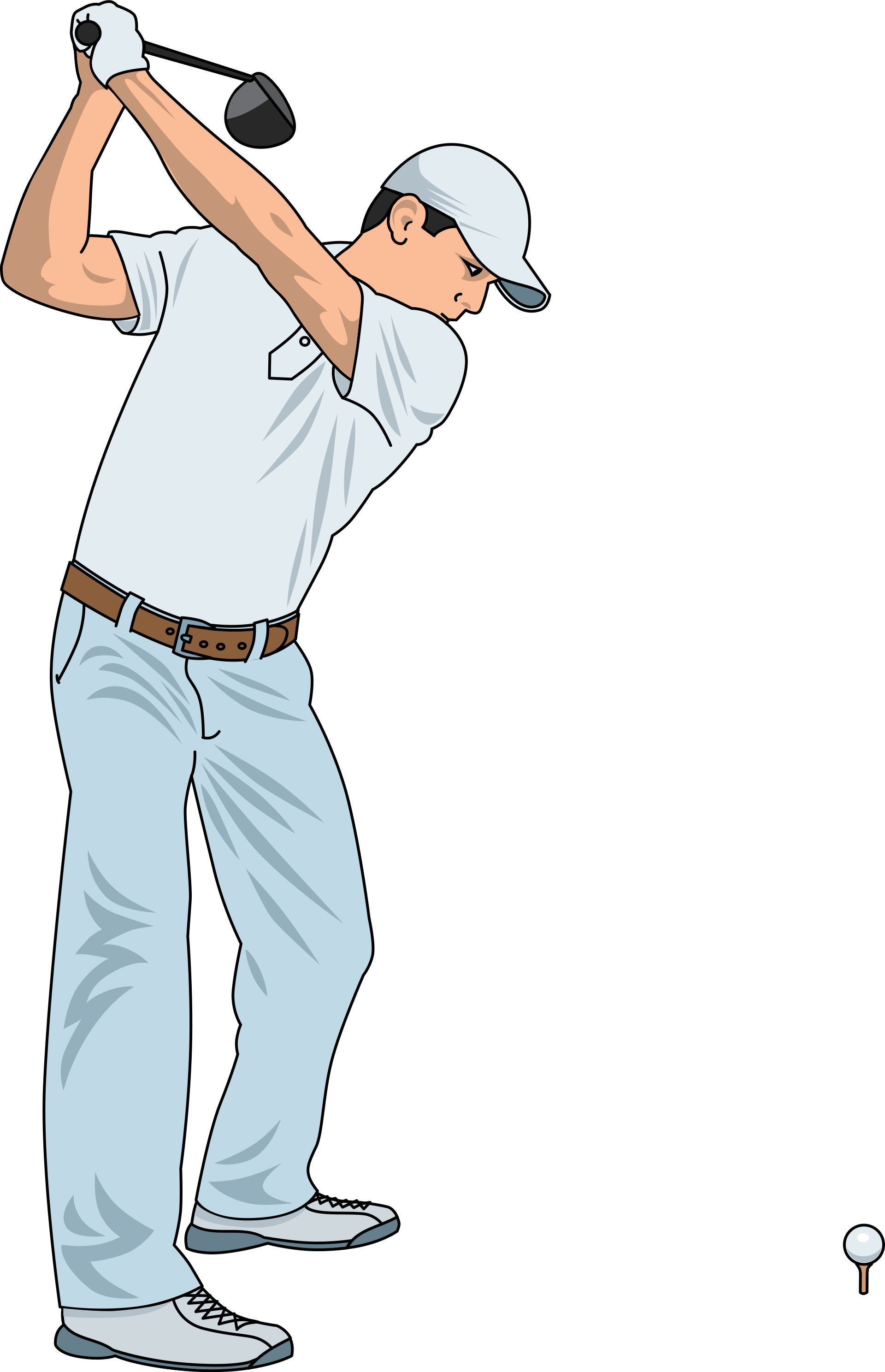 golfer cliparts