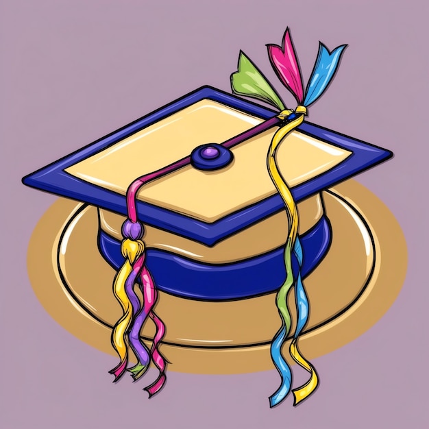 graduation cap and diploma clipart 2024