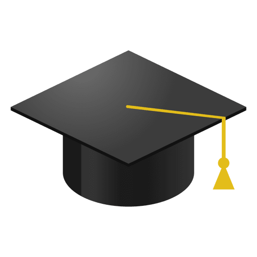 Graduation Cap Cartoon PNG &amp; SVG Design For T-Shirts