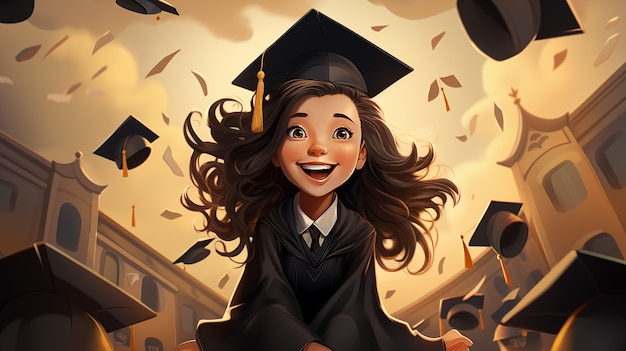 Graduation Cartoon Images - Free Download on clipart library