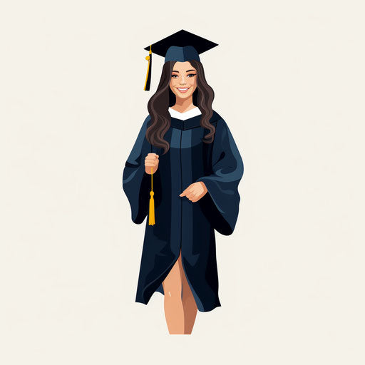 graduation student cliparts 2024