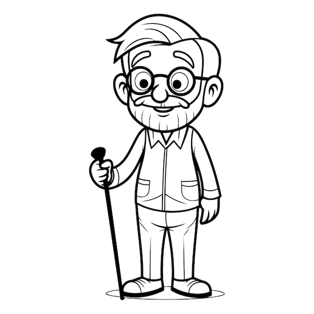grandfather clipart